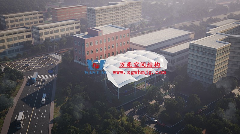 國網江西省電力有限公司培訓中心實訓基地改造PTFE膜結構項目
