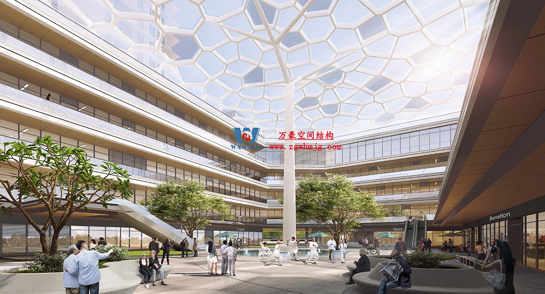 萬豪2024第1標-安吉縣昌碩小區地塊房產開發項目鋼結構天幕工程