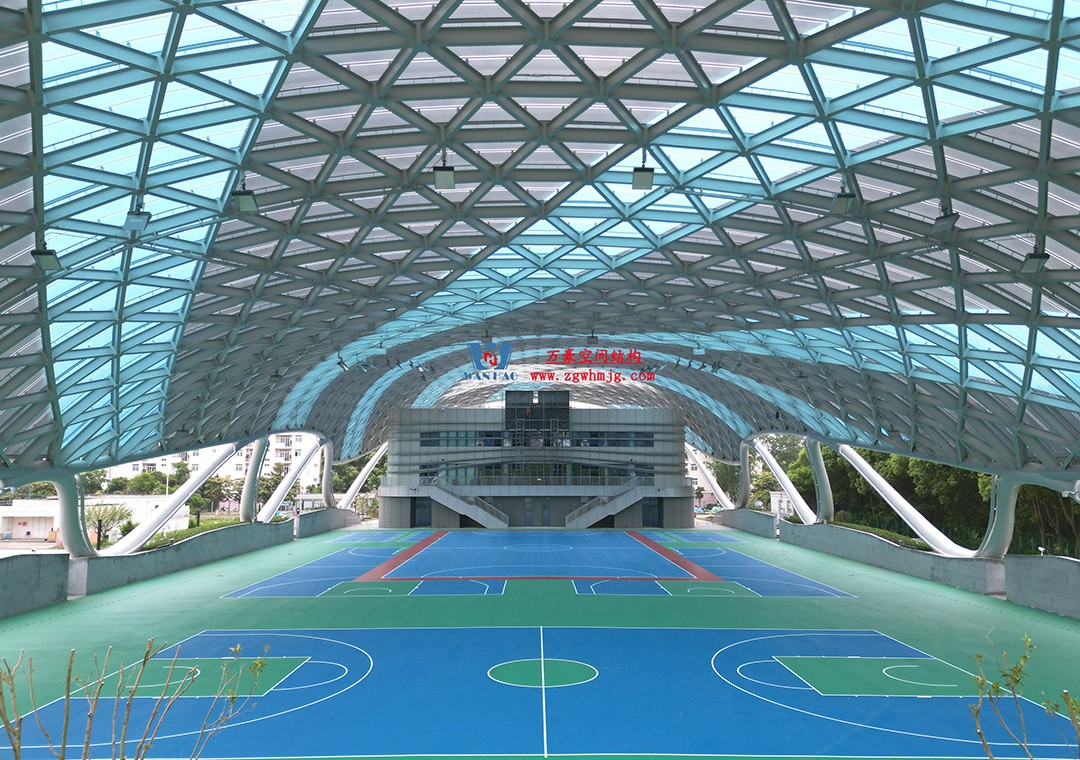 上海工程技術大學松江校區風雨操場ETFE膜結構項目